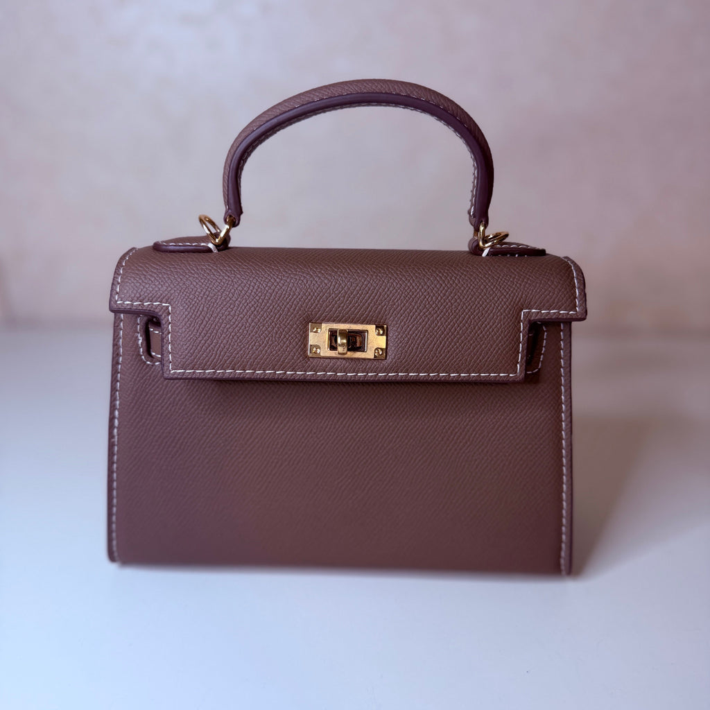 Mini-Bolso Diseñador Cafe