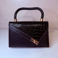 Bolso Negro Diseño Piel